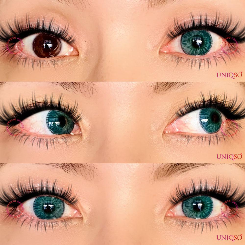 Urban Layer New York Deep Green - NEW (1 lens/pack)-Colored Contacts-UNIQSO