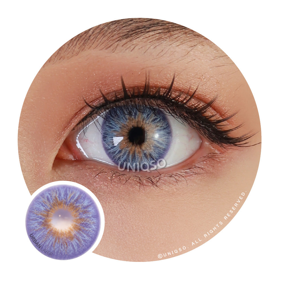 Urban Layer Avatar Violet (1 lens/pack)-Colored Contacts-UNIQSO Canada