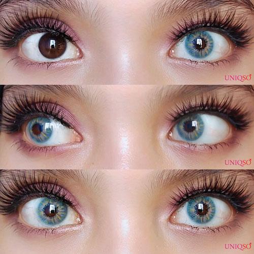 Urban Layer Broadway Blue (1 lens/pack)-Colored Contacts-UNIQSO Canada
