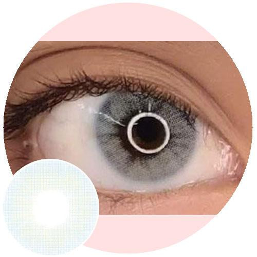 Urban Layer Cloud Light Blue colored contacts
