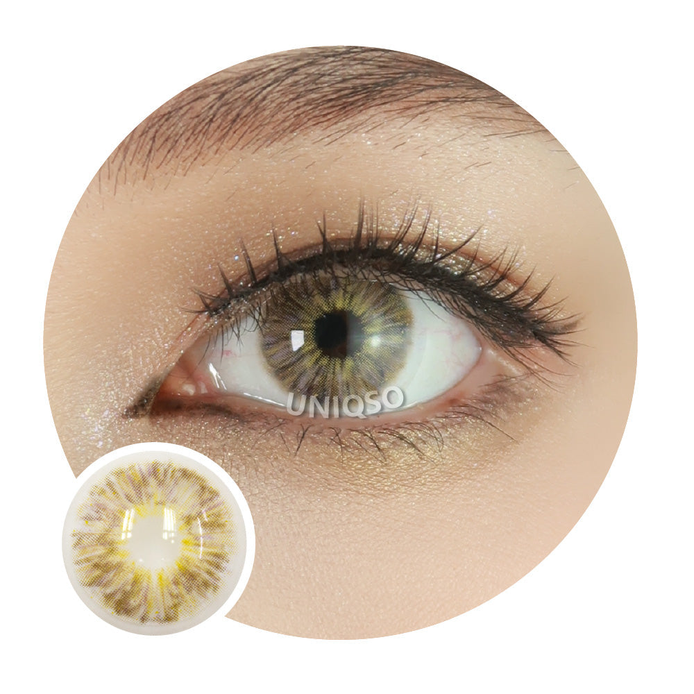 Urban Layer Monet Brown (1 lens/pack)-Colored Contacts-UNIQSO Canada