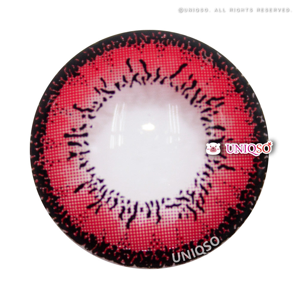 Western Eyes Dolly+ Red (1 lens/pack)-Colored Contacts-UNIQSO Canada