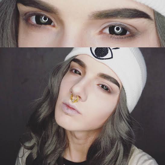 Western Eyes Pearl Black (1 lens/pack)-Colored Contacts-UNIQSO Canada