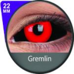 Flash Red Black Sclera Contacts Tokyo Ghoul - Red Ghoul/Gremlin (2 lenses/pack)-Sclera Contacts-UNIQSO