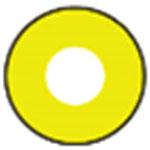 Coscon Crazy with Power - Mad Hatter (1 lens/pack)-Crazy Contacts-UNIQSO