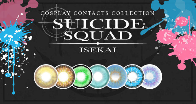 Suicide Squad Cosplay Contacts Collection