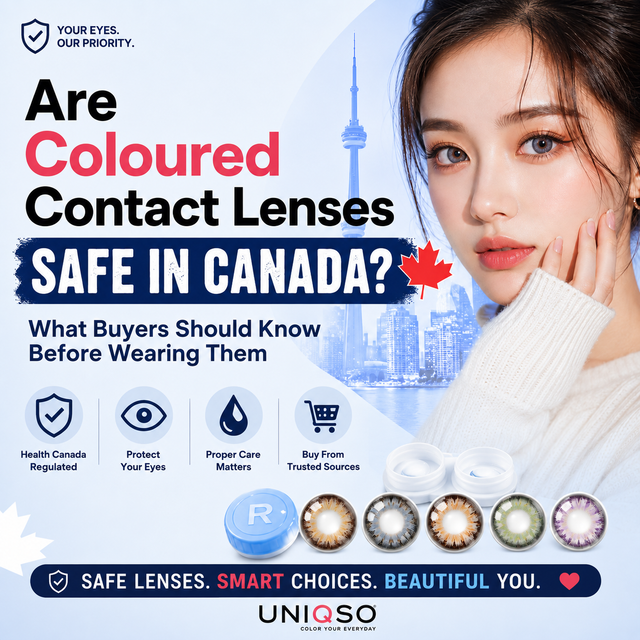 Are Coloured Contact Lenses Safe in Canada