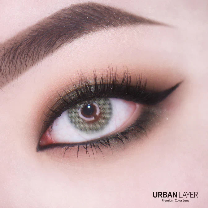 Urban Layer Cloud Light Green (1 lens/pack)-Colored Contacts-UNIQSO Canada