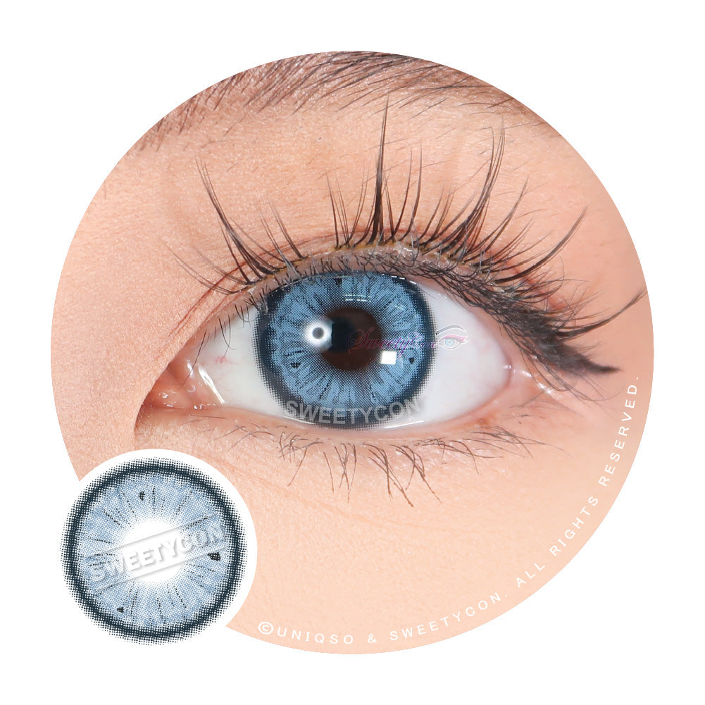 1 Day Sweety Fruit Juice Blueberry (2 or 10 lenses/pack)-Colored Contacts-UNIQSO