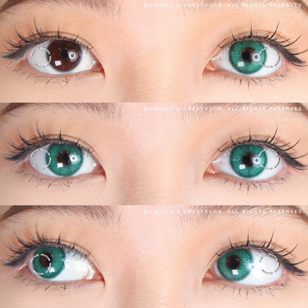 1 Day Sweety Fruit Juice Green (2 or 10 lenses/pack)-Colored Contacts-UNIQSO Canada
