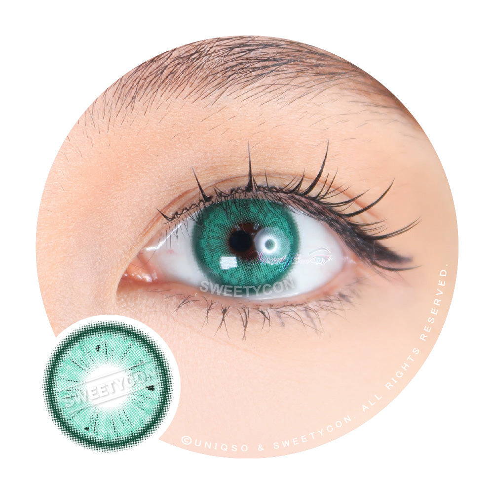 1 Day Sweety Fruit Juice Green (2 or 10 lenses/pack)-Colored Contacts-UNIQSO Canada