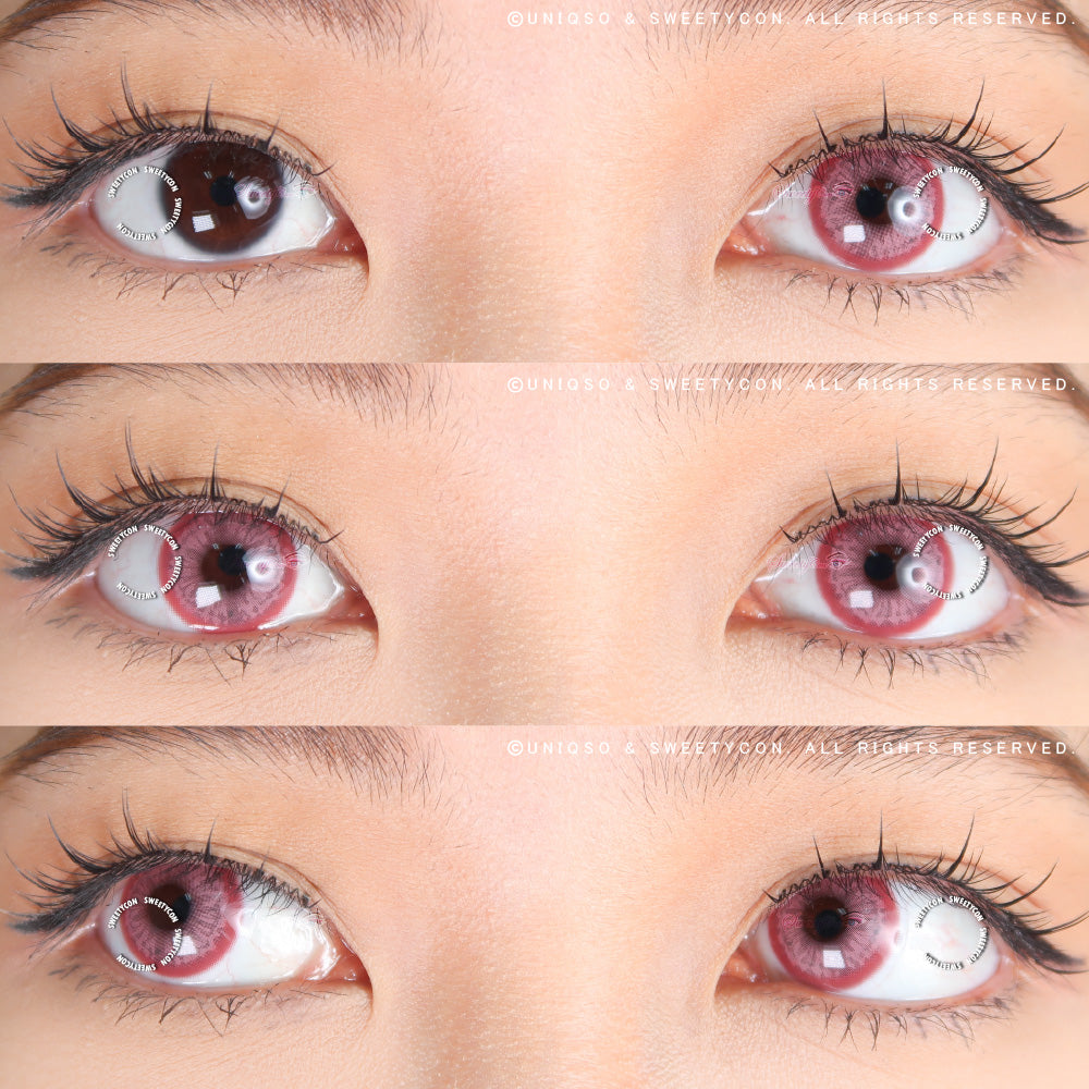 1 Day Sweety Fruit Juice Pink (2 or 10 lenses/pack)-Colored Contacts-UNIQSO Canada