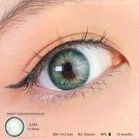 1 Day Sweety Seafoam Papakolea (2 or 10 lenses/pack)-Colored Contacts-UNIQSO