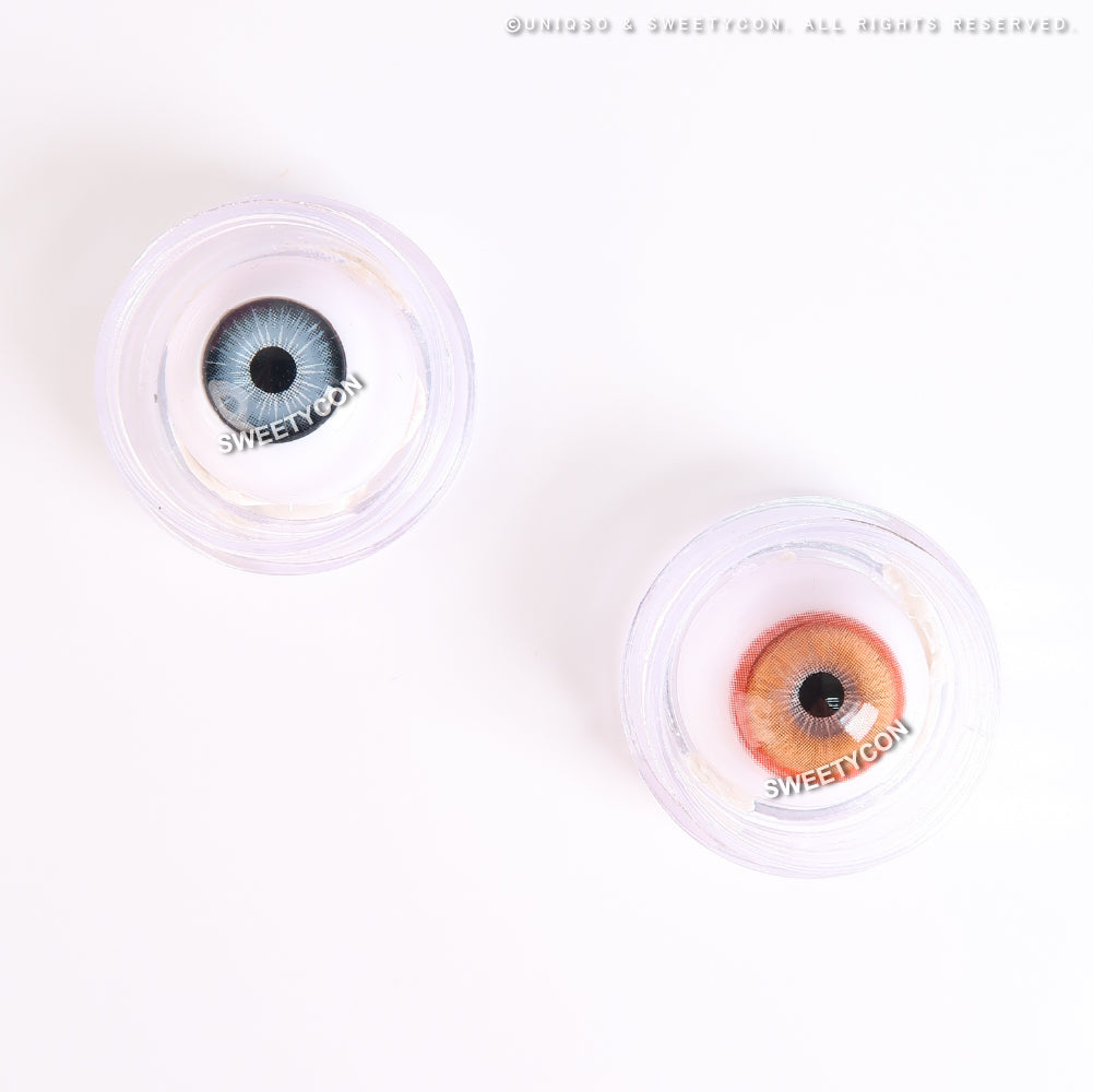 1 Day Sweety Star Tears Brown (2 or 10 lenses/pack)-Colored Contacts-UNIQSO Canada