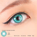 1 Day Sweety Star Tears Cyan Green (2 or 10 lenses/pack)-Colored Contacts-UNIQSO Canada