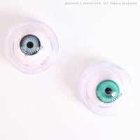 1 Day Sweety Star Tears Cyan Green (2 or 10 lenses/pack)-Colored Contacts-UNIQSO Canada