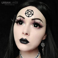 Colorvue Mini Sclera Lens Black Titan (2 lenses/pack)-Mini Sclera Contacts-UNIQSO Canada