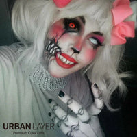 Sweety Mini Sclera Lens Red Ghouls (1 lens/pack)-Mini Sclera Contacts-UNIQSO Canada