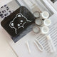 Cute Chubby Bear Lens Case Set (3 Pairs)-Lens Case-UNIQSO