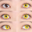 Sweety Crazy Pure Yellow (1 lens/pack)-Crazy Contacts-UNIQSO