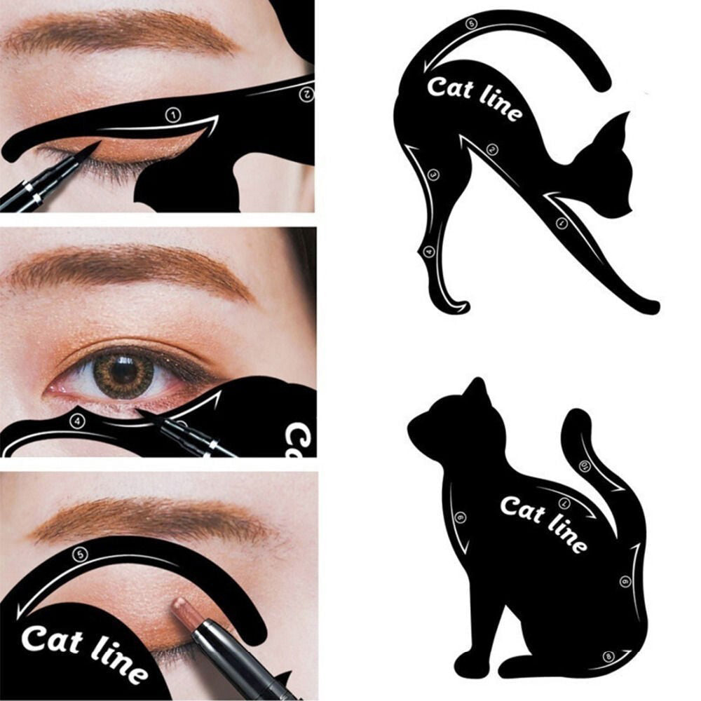 Cat Line Eyeliner Perfection Kit For Beginner-Eye Makeup Tool-UNIQSO