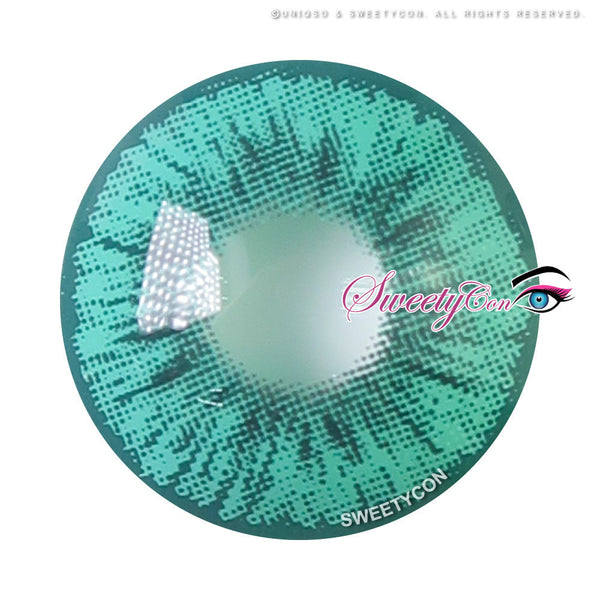 Sweety Icy 2 Green (1 lens/pack)-Colored Contacts-UNIQSO