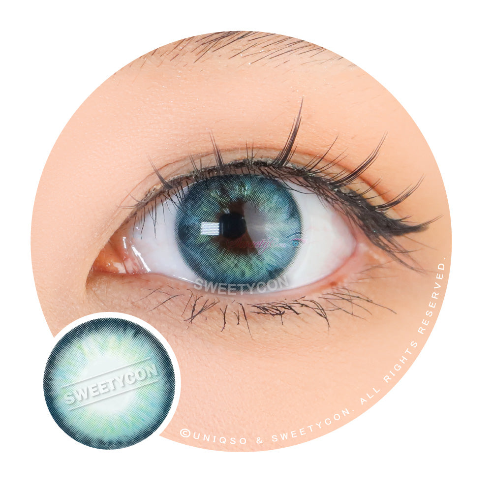 Sweety Seafoam Vaadhoo (1 lens/pack)-Colored Contacts-UNIQSO