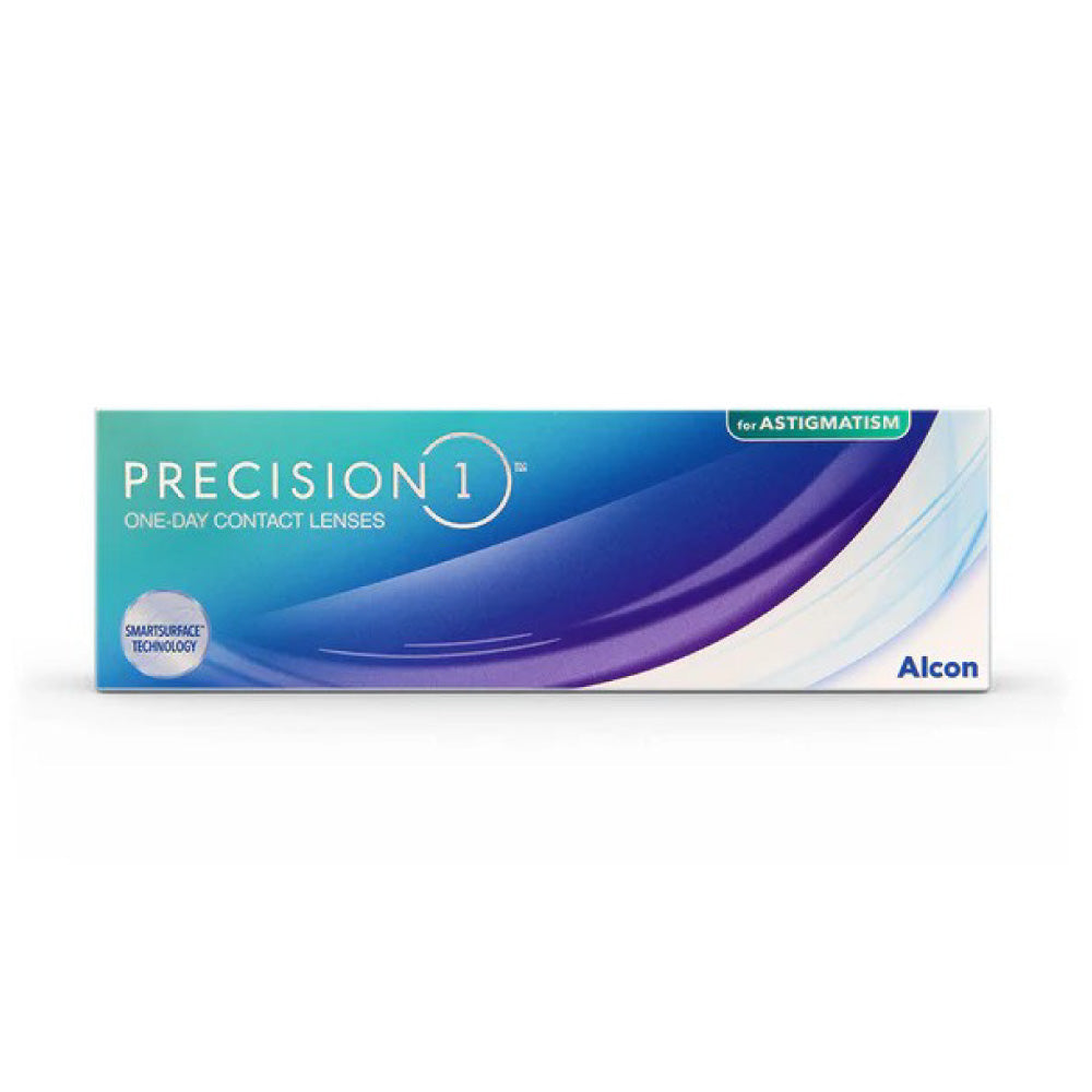 Alcon PRECISION1® for Astigmatism (30 lenses/pack)-Clear Contacts-UNIQSO Canada