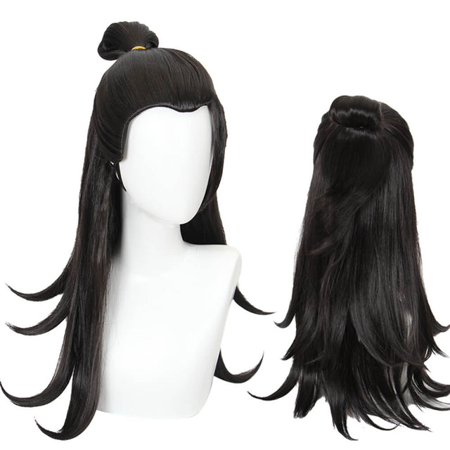 Anime Black Cosplay Wig CS458K-Cosplay Wig-UNIQSO Canada