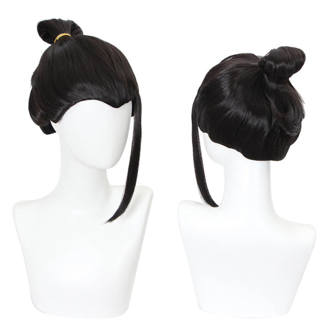 Anime Black Cosplay Wig CS458L-Cosplay Wig-UNIQSO Canada