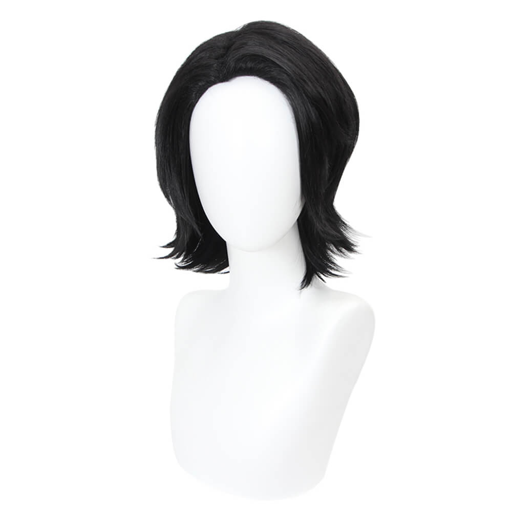 Anime Black Cosplay Wig CS458N-Cosplay Wig-UNIQSO Canada