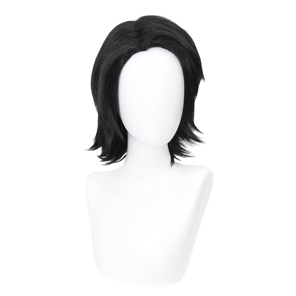 Anime Black Cosplay Wig CS458N-Cosplay Wig-UNIQSO Canada