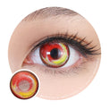 Anime Fire by KleinerPixel (1 lens/pack)-Colored Contacts-UNIQSO Canada