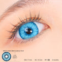 Sweety Crazy Mini Sclera Elf Blue (1 lens/pack)-Mini Sclera Contacts-UNIQSO