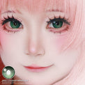 Sweety x Eyesinger Emerald Halo (2 lenses/pack)-Colored Contacts-UNIQSO Canada
