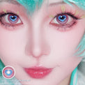 Sweety x Eyesinger Cupid Heart Pink (2 lenses/pack)-Colored Contacts-UNIQSO Canada