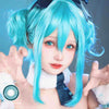 Sweety Berry Cyan (1 lens/pack)-Colored Contacts-UNIQSO