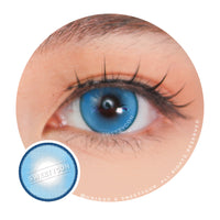Sweety Fantasy Blue (1 lens/pack)-Colored Contacts-UNIQSO
