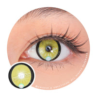 Sweety x Eyesinger Neon Eclipse Yellow (2 lenses/pack)-Colored Contacts-UNIQSO Canada