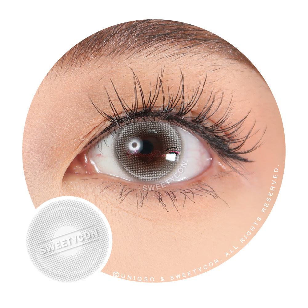 Sweety Monaco Grey (1 lens/pack)-Colored Contacts-UNIQSO Canada