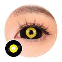 Sweety Yellow Sclera Contacts Yellow Ghoul (1 lens/pack)-Sclera Contacts-UNIQSO Canada