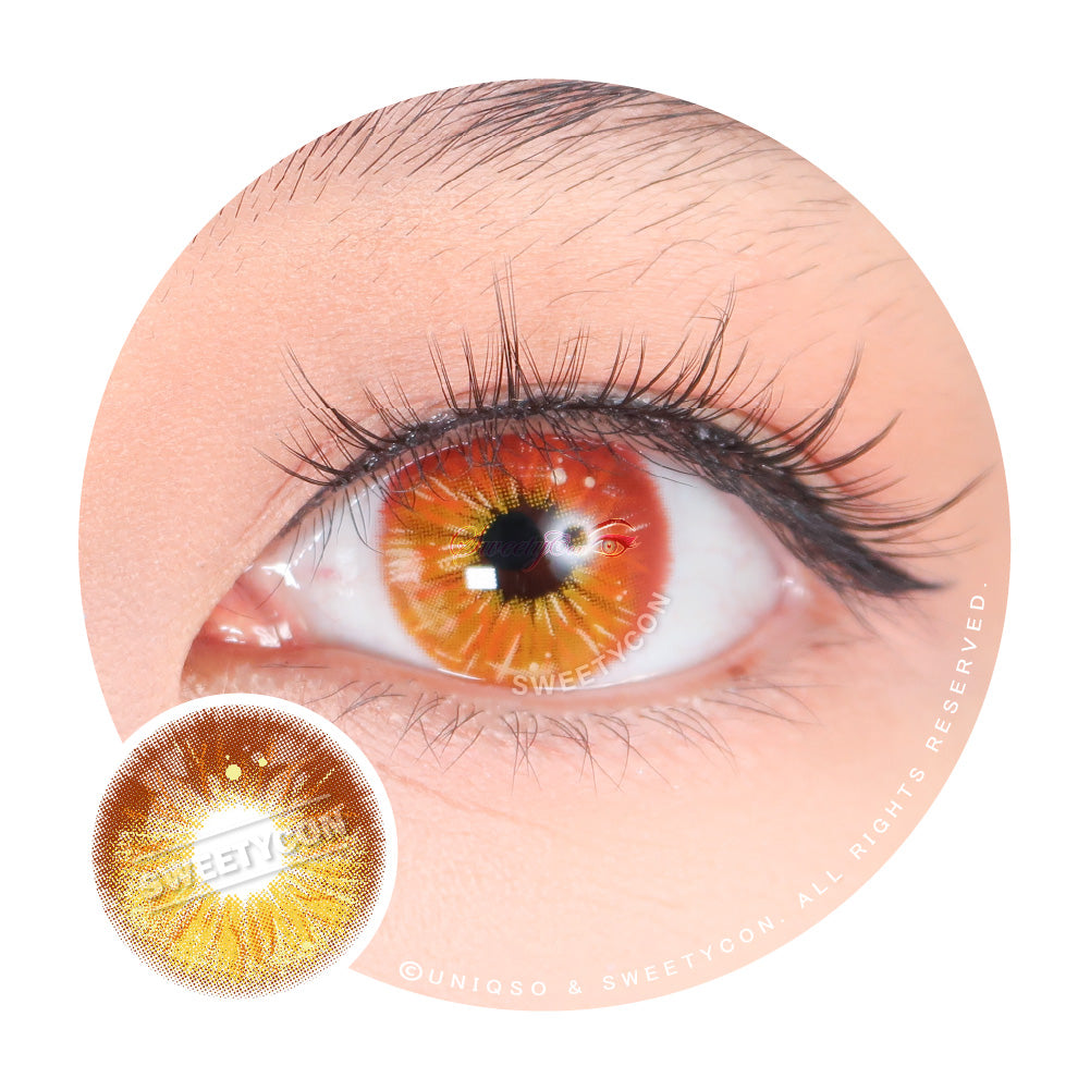 Sweety Crazy Lollipop Brown (1 lens/pack)-Colored Contacts-UNIQSO