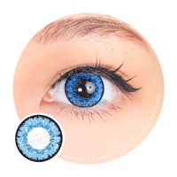 Sweety Queen Dark Blue (1 lens/pack)-Colored Contacts-UNIQSO