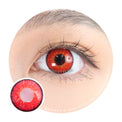 Sweety Snow Red (1 lens/pack)-Colored Contacts-UNIQSO