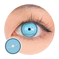 Sweety Rings Blue (1 lens/pack)-Colored Contacts-UNIQSO
