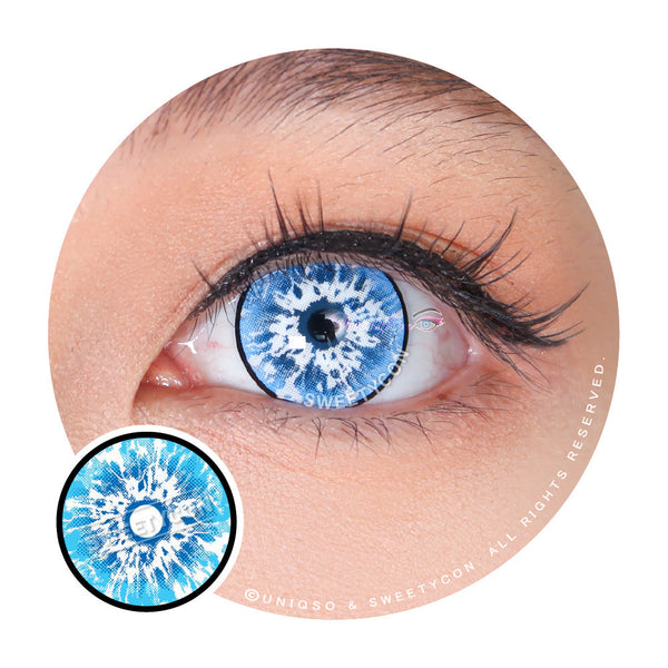 White Walker Rim Eye Contacts - Unleash Your Gojo Satoru Look