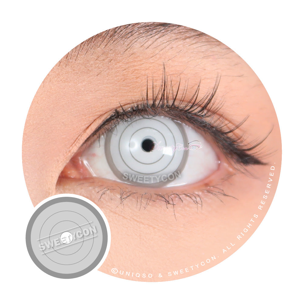 Sweety Rings Grey (1 lens/pack)-Colored Contacts-UNIQSO
