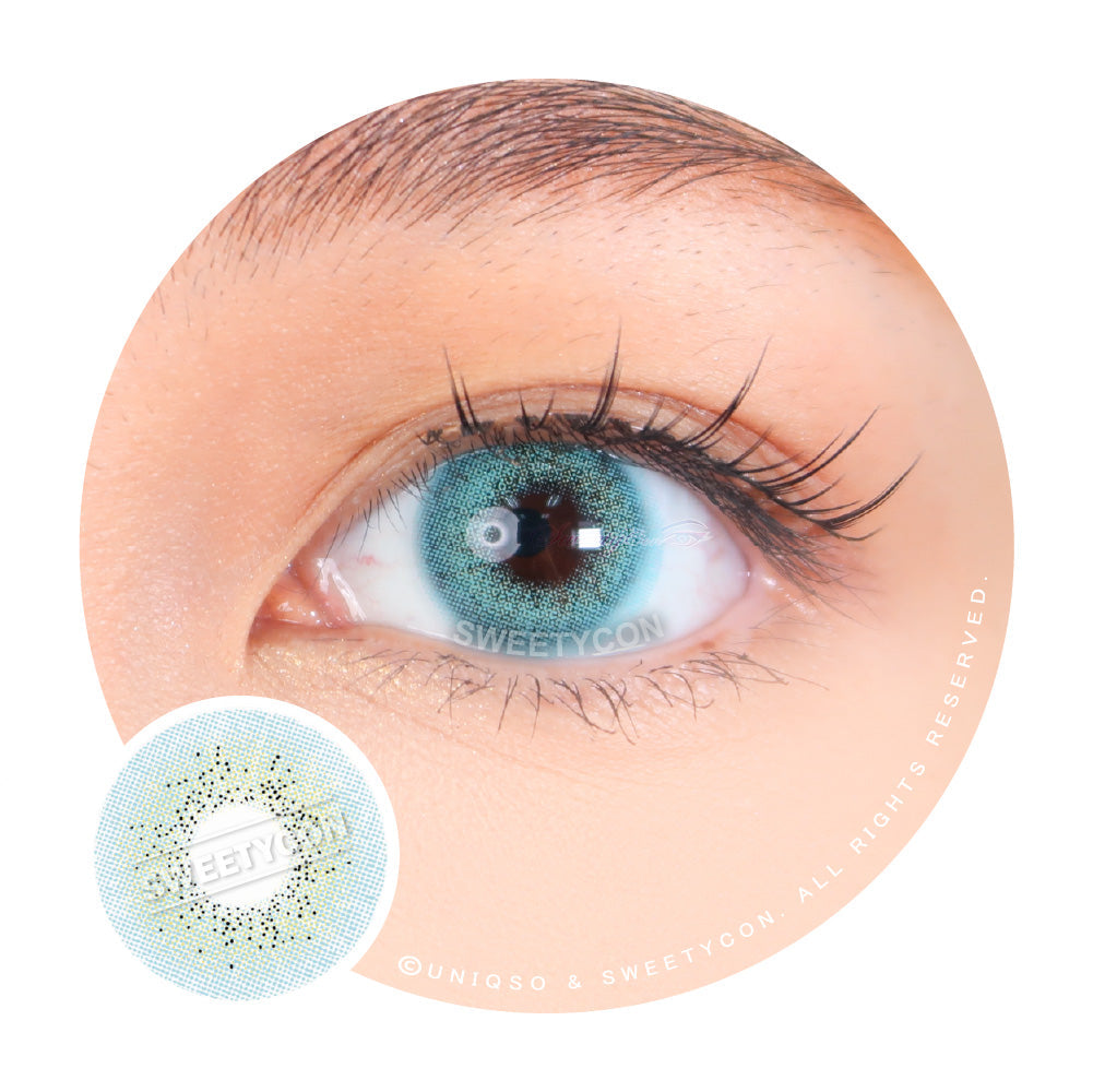 Sweety Ocean Blue (1 lens/pack)-Colored Contacts-UNIQSO