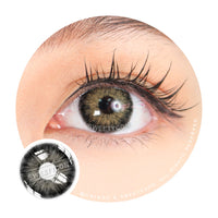 Sweety Magnificent Devils Triangle Black (1 lens/pack)-Colored Contacts-UNIQSO