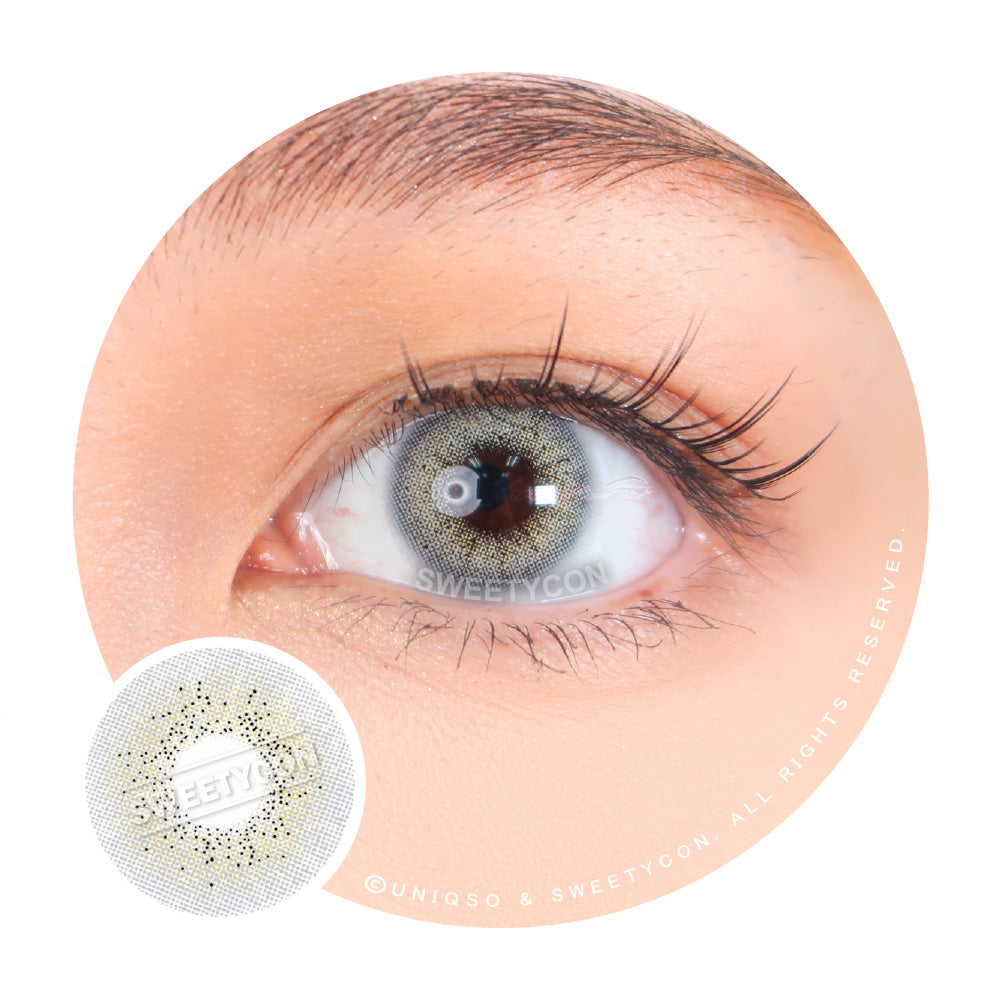 Sweety Ocean Sky Grey (1 lens/pack)-Colored Contacts-UNIQSO